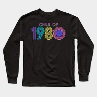 Born to Shine: Child of 1980! Long Sleeve T-Shirt